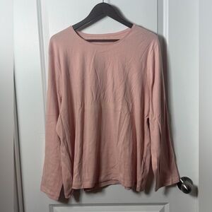 Talbots Woman Long Sleeve Lightweight Casual Tee